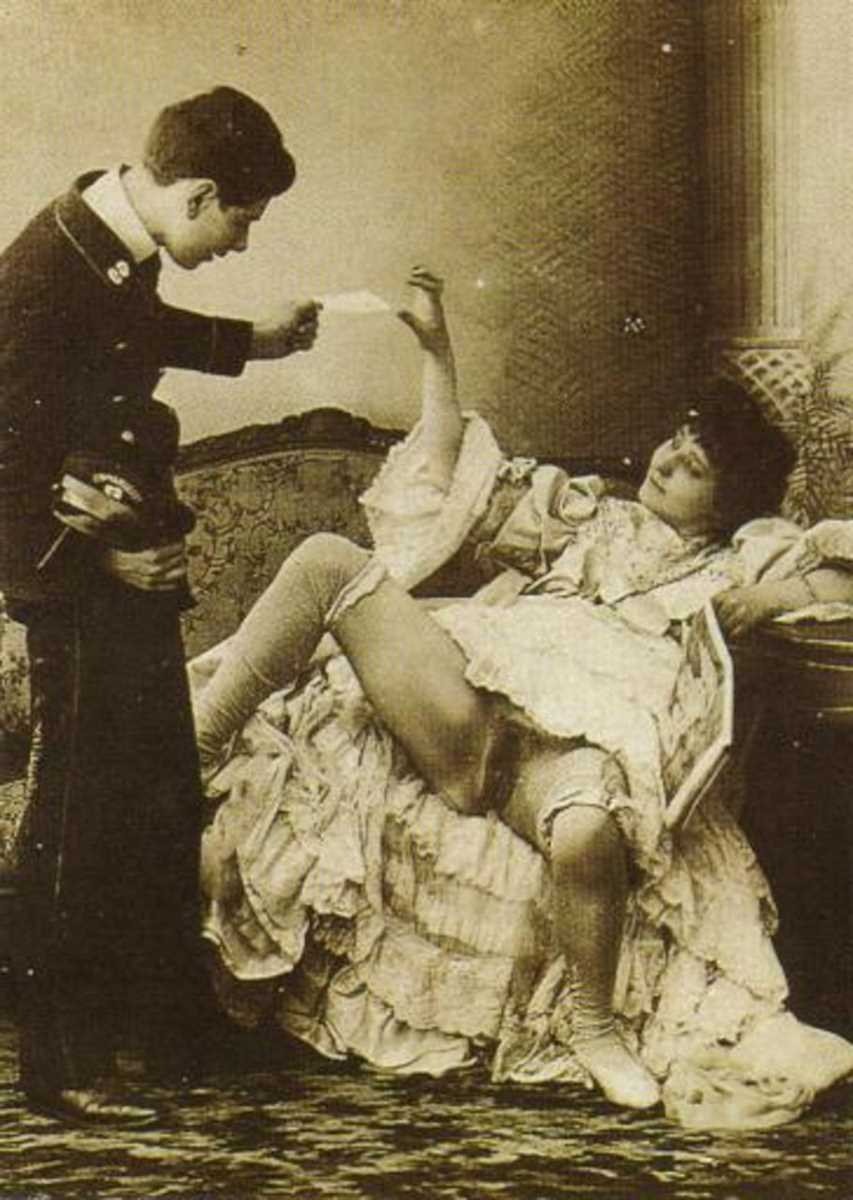 Pornographic pictures of the 19th century