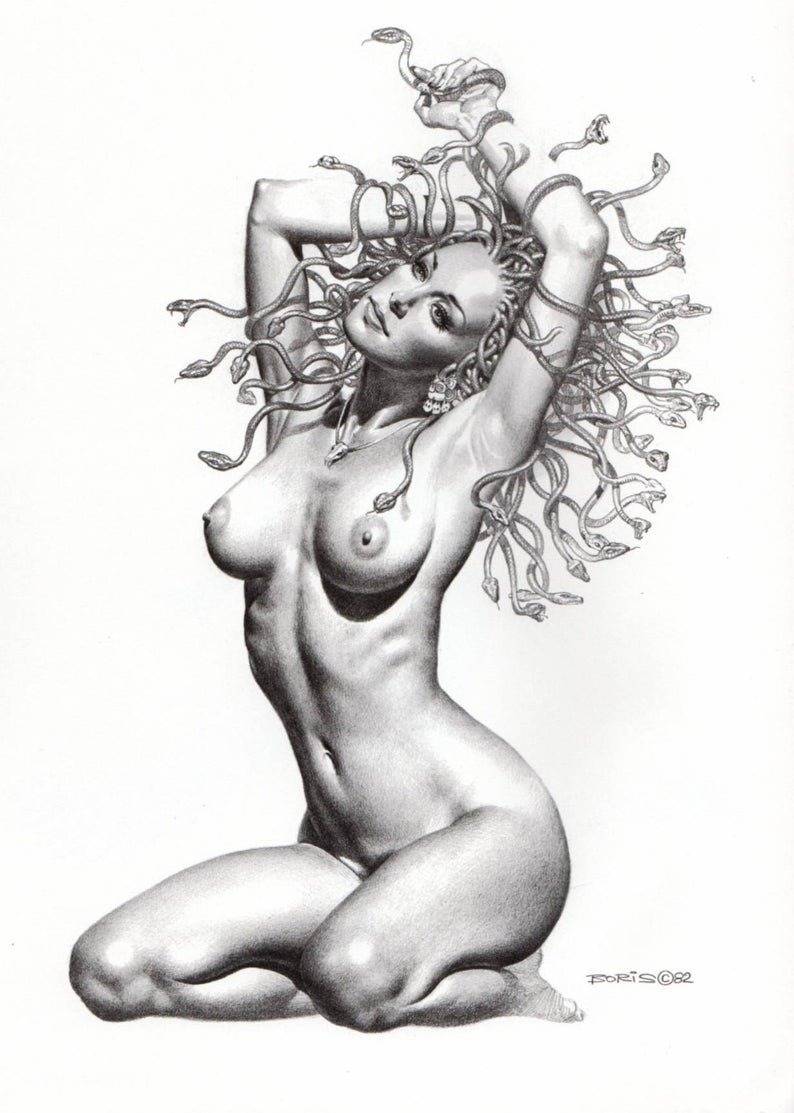 Naked women in graphics