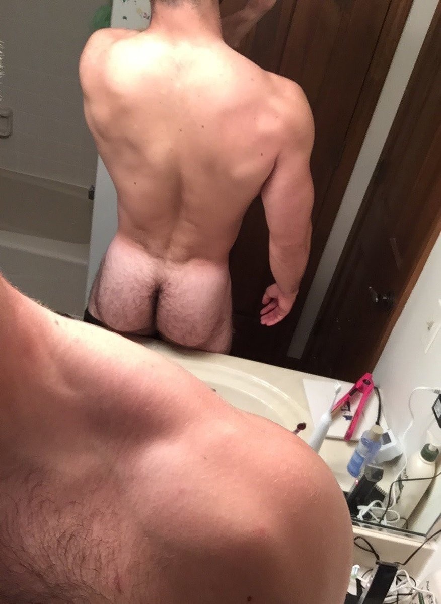 Male point private selfie