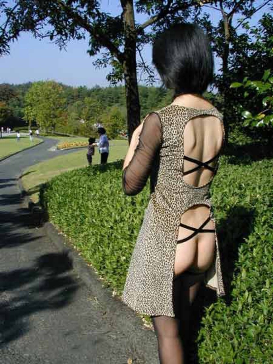 Erotic clothing on the street