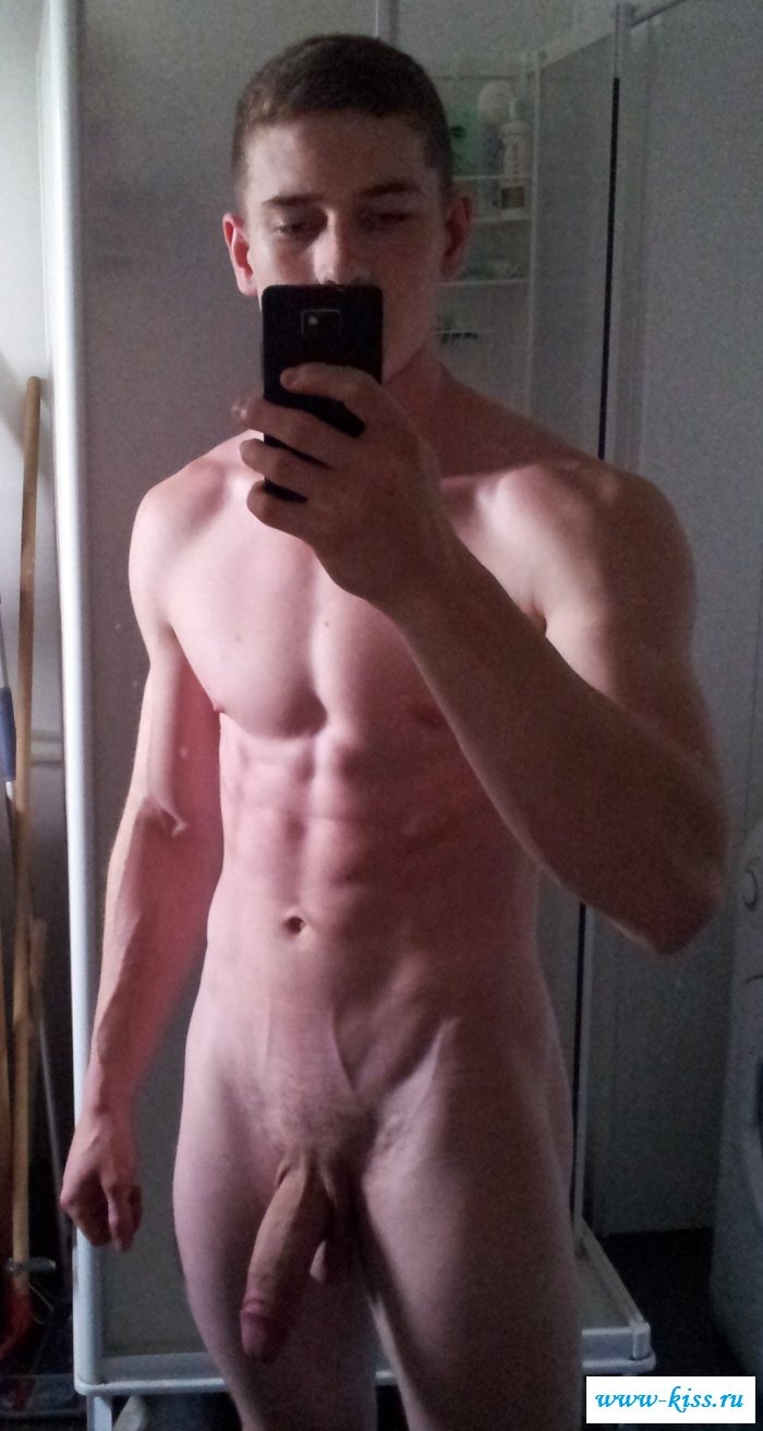 Male torso with a member of a home