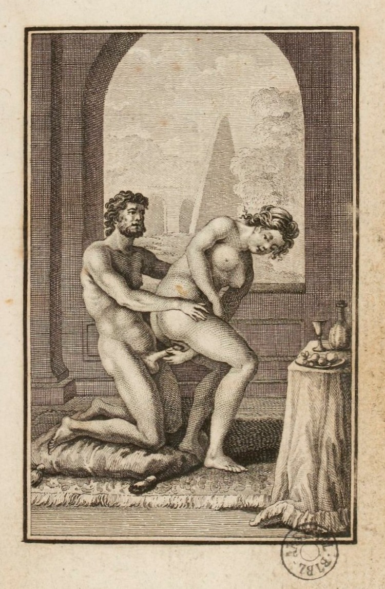 Erotic engravings of the Middle Ages