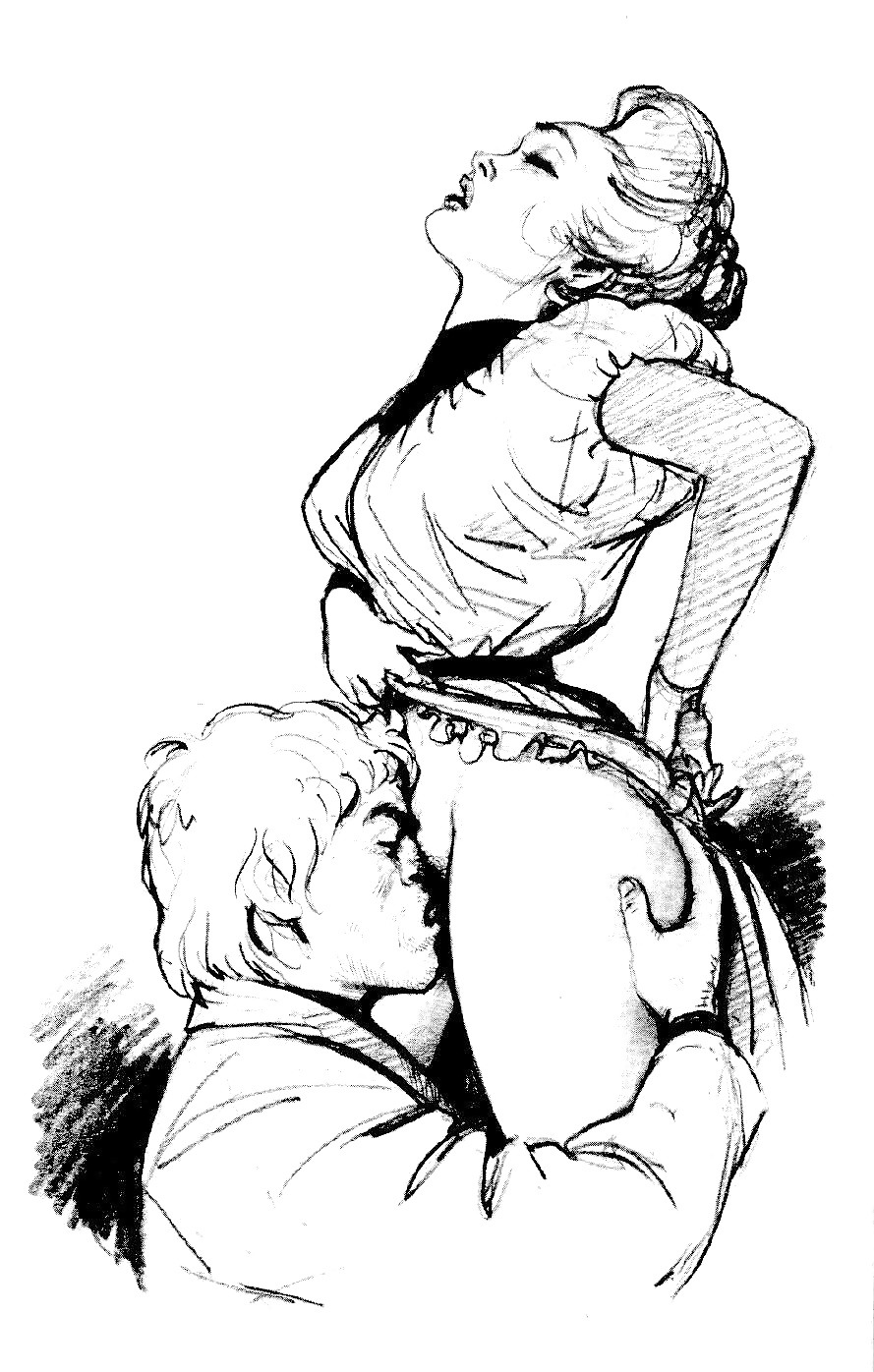 Erotic comics with a pencil