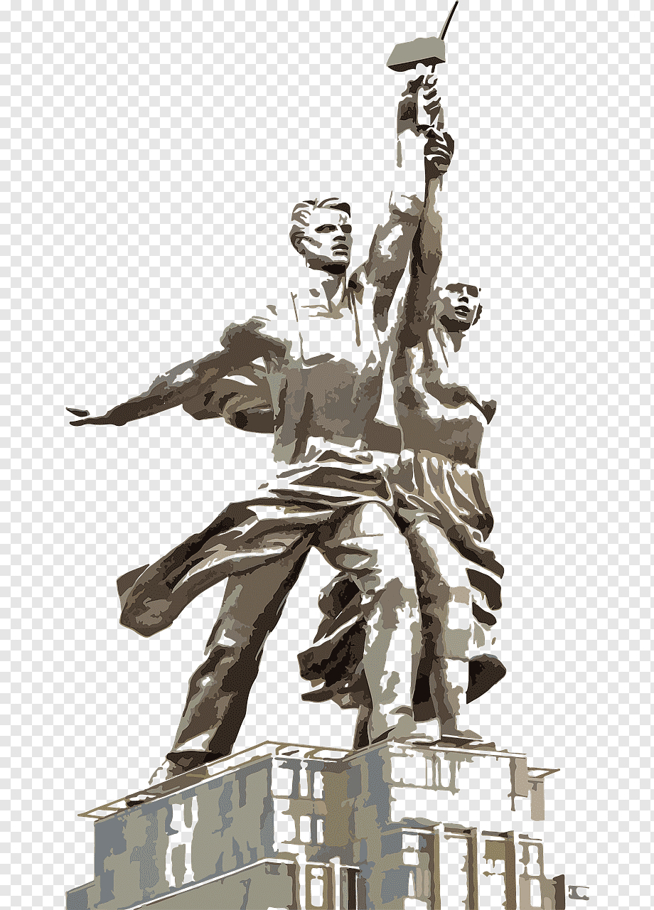 Monument Worker and collective farmer Mosfilm