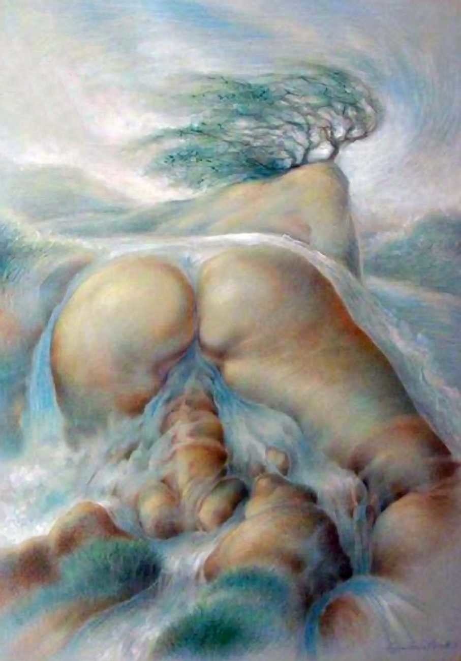 Vagins in modern painting