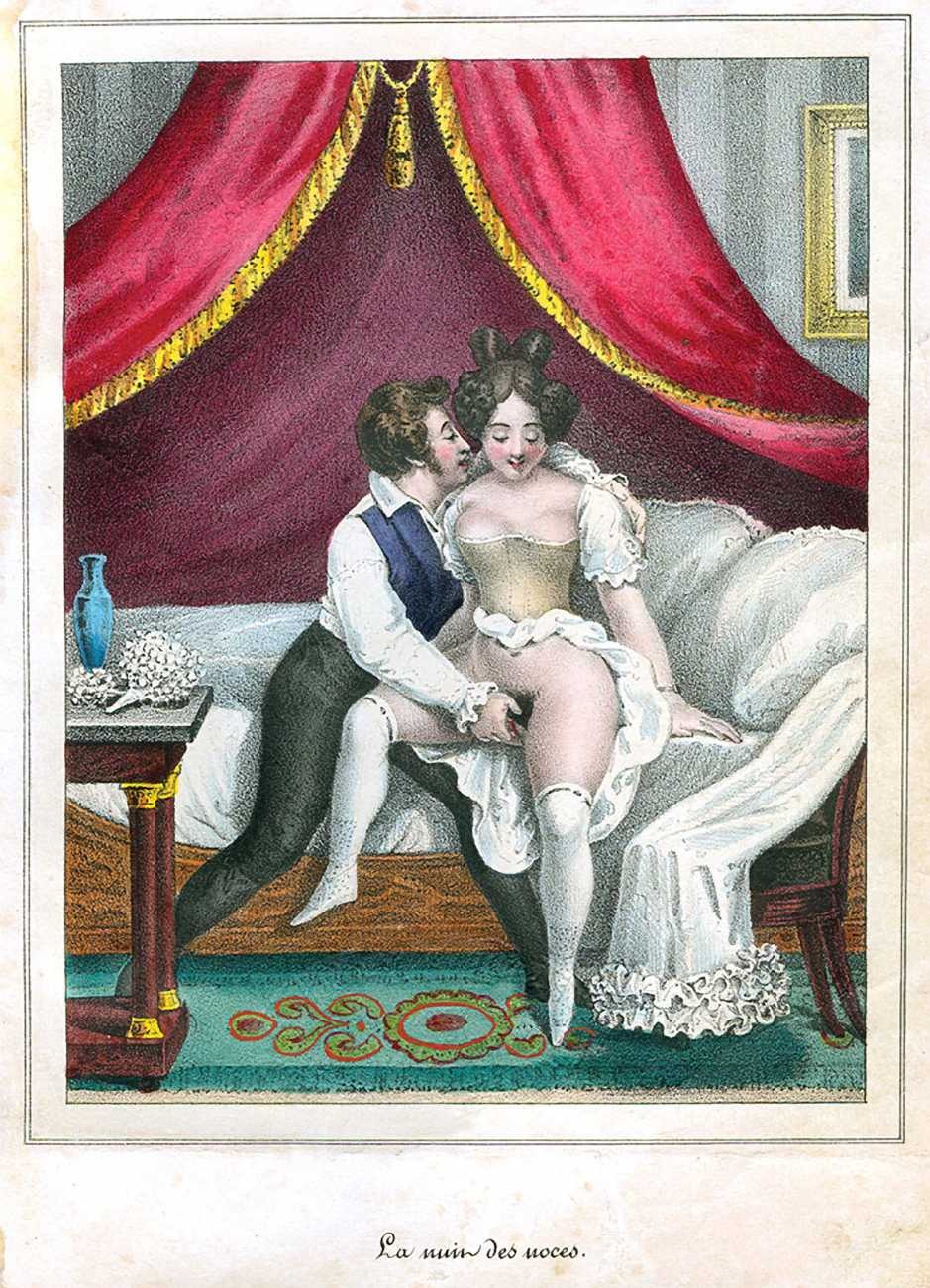 Old pornographic illustrations