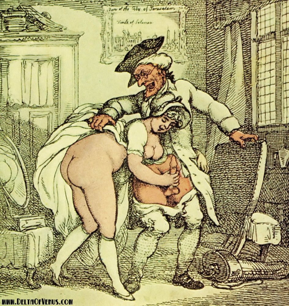 Thomas Rowlandson Erotic engravings
