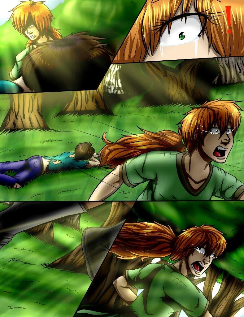 Minecraft Alex comic