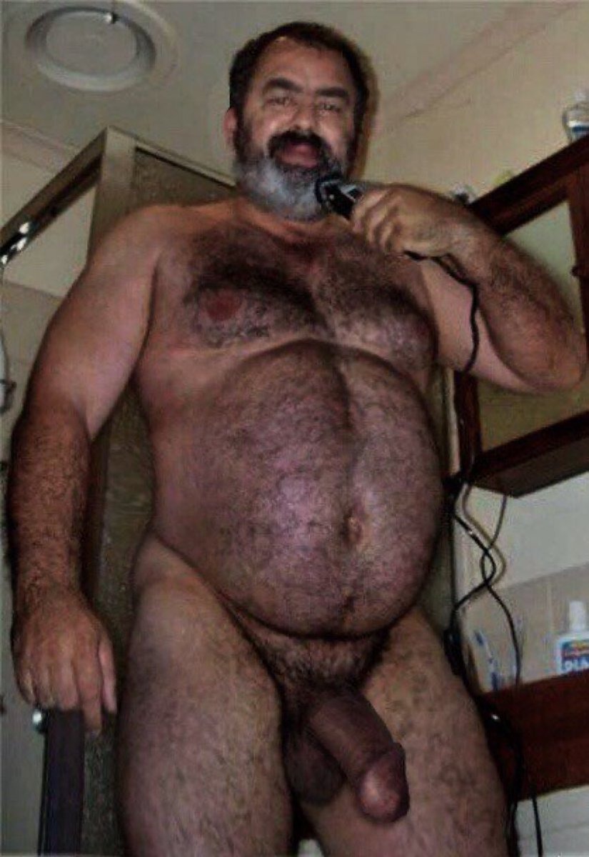 Fat hairy men