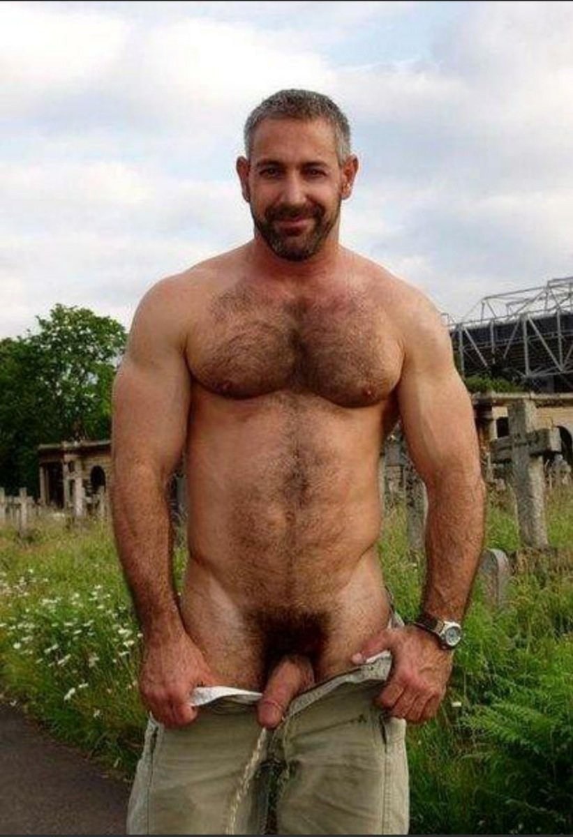 Beautiful naked hairy guys