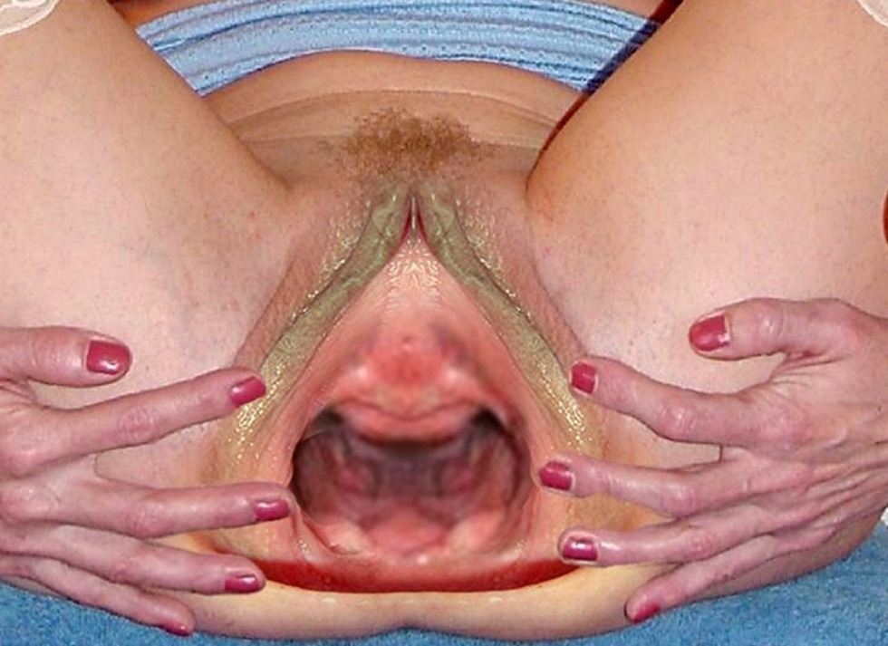A huge deep vagina
