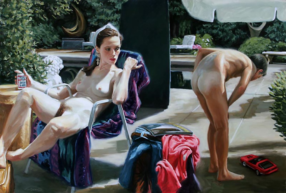 Erotic paintings by Terry Rogers