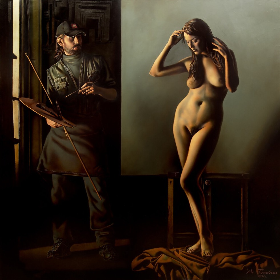 Erotic hyperrealism Alexei Konstantinovich Golovin