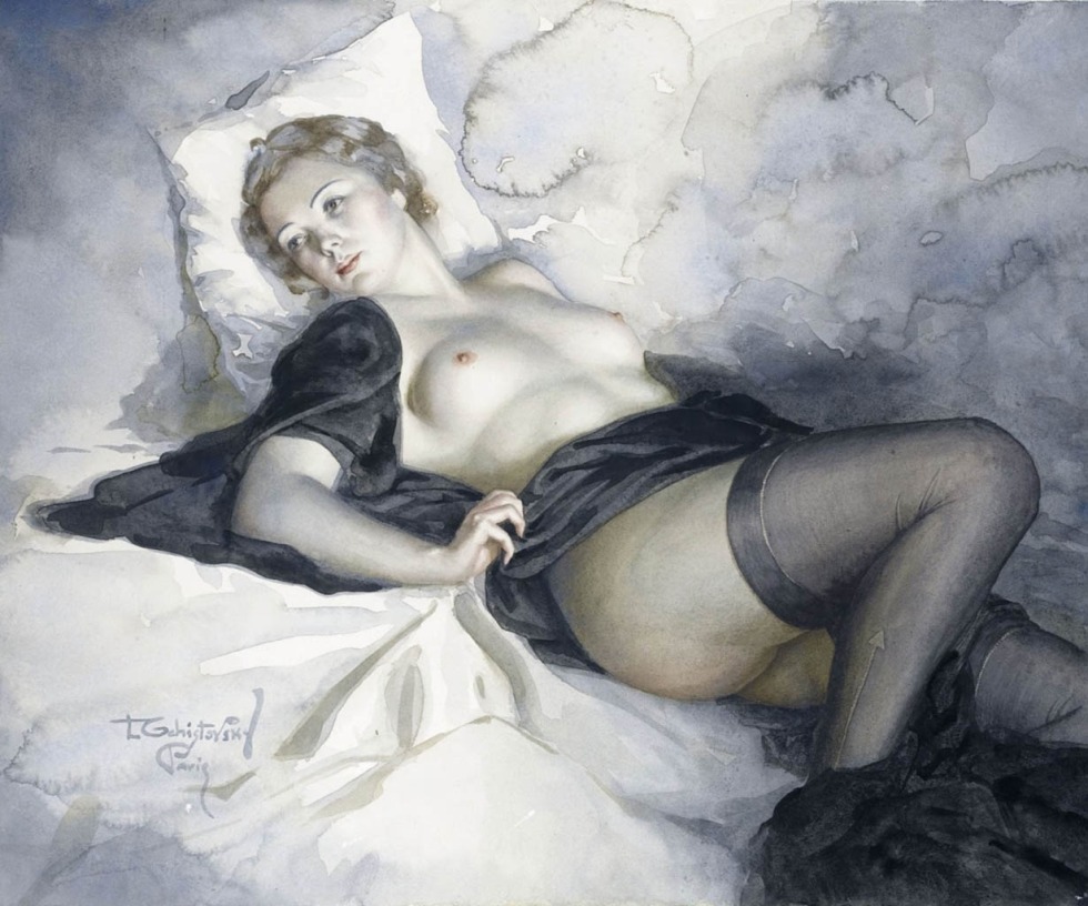 Artist Lev Chistovsky