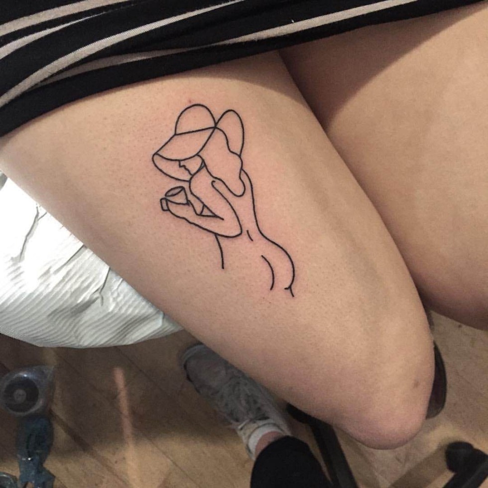Erotic tattoos