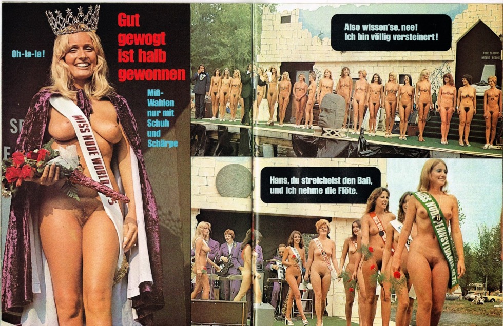 Vintage Miss Nude Contest 1975. Vintage Miss Nude Contest 1975 AT World TGP