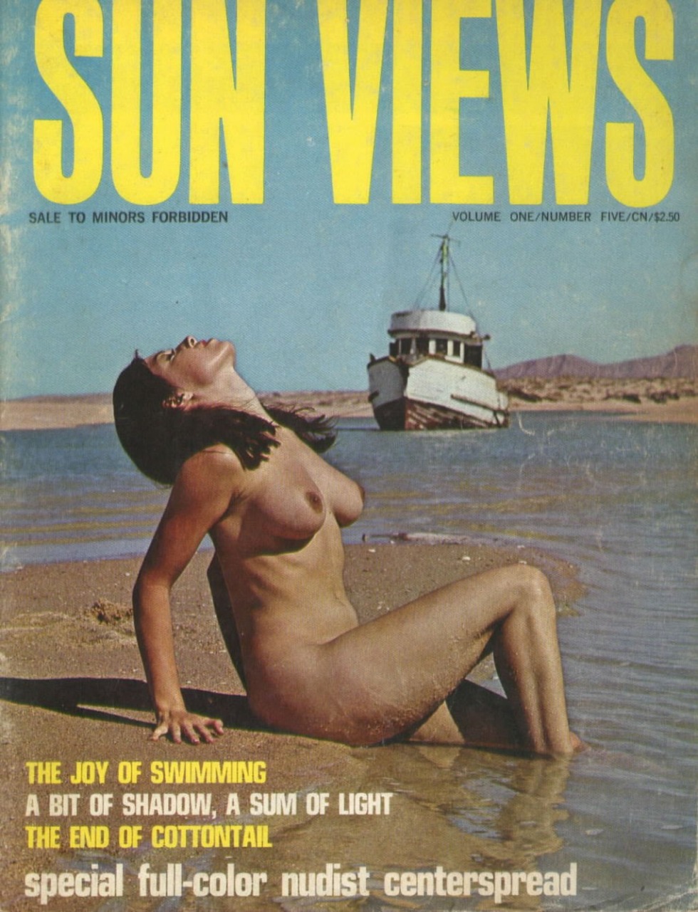 Retro magazines about naturism
