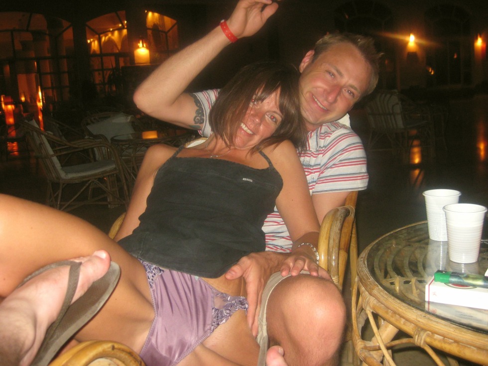 Friend's wife without panties