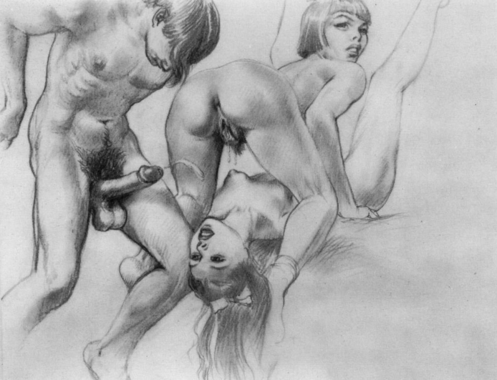 Beautiful pornographic drawings
