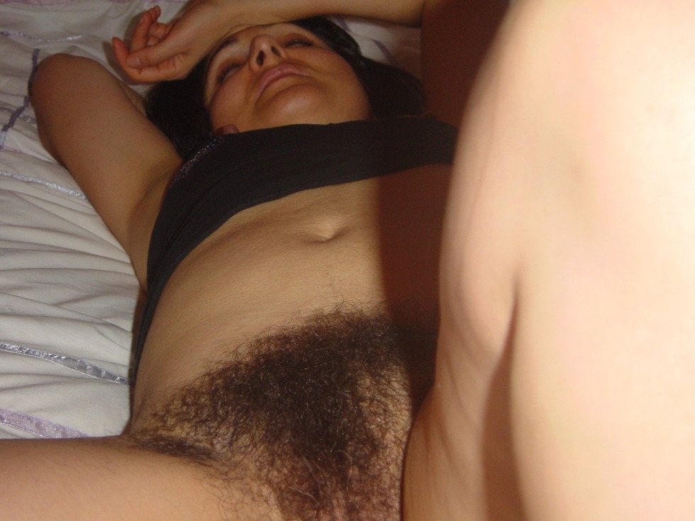 Naked hairy women sleep