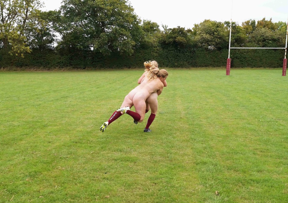 Female nudity in sports