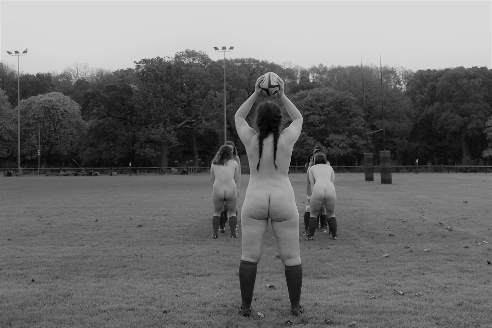 Naked British rugbyists