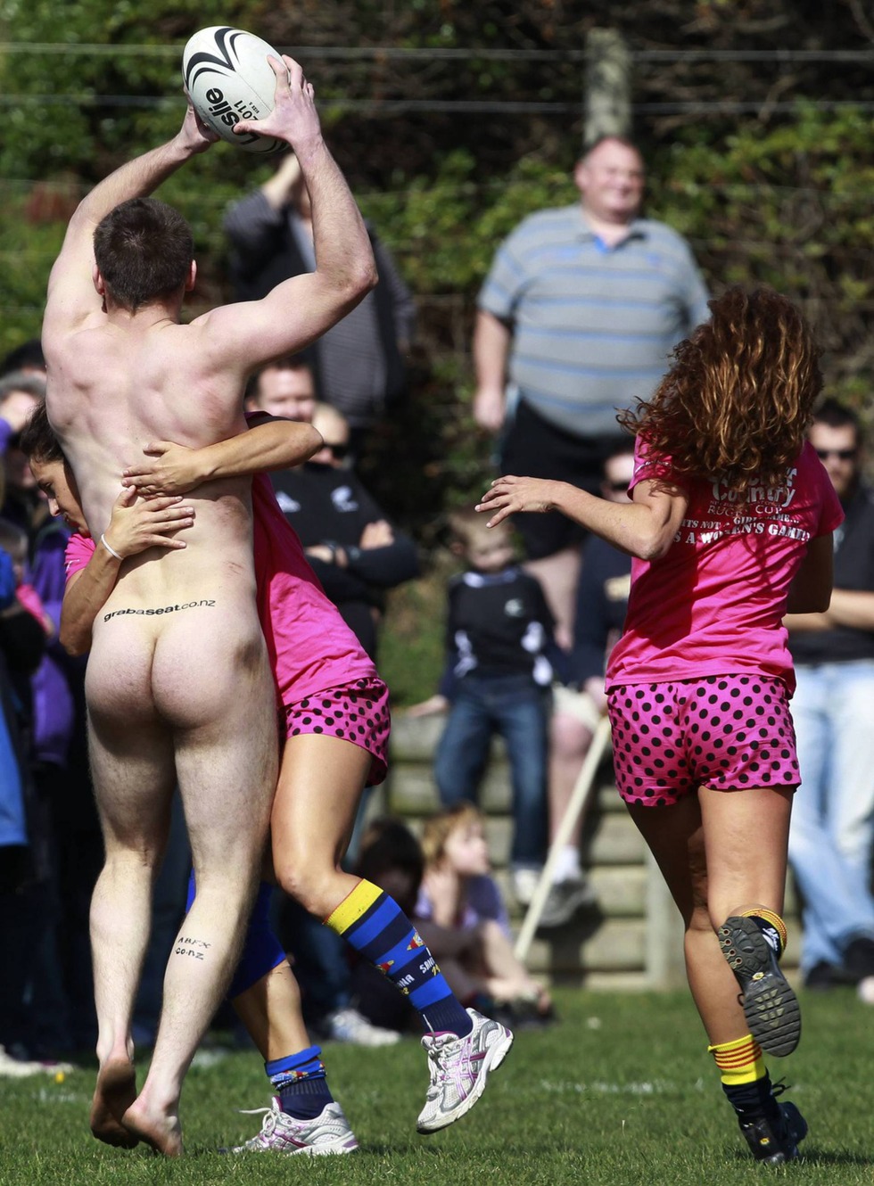Rugby naked men women