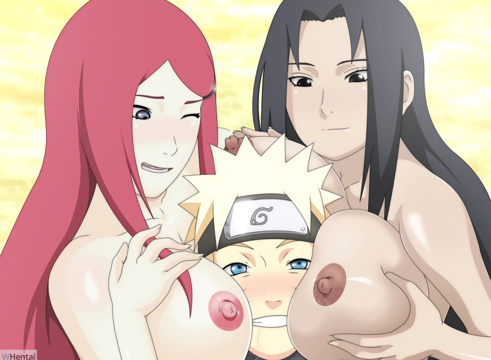 Naruto Uzumaki, Kushina and Mikoto Hentai