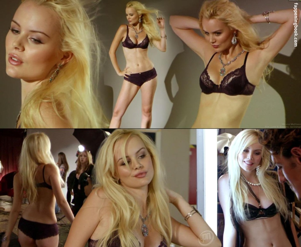 Helena Mattson in a swimsuit