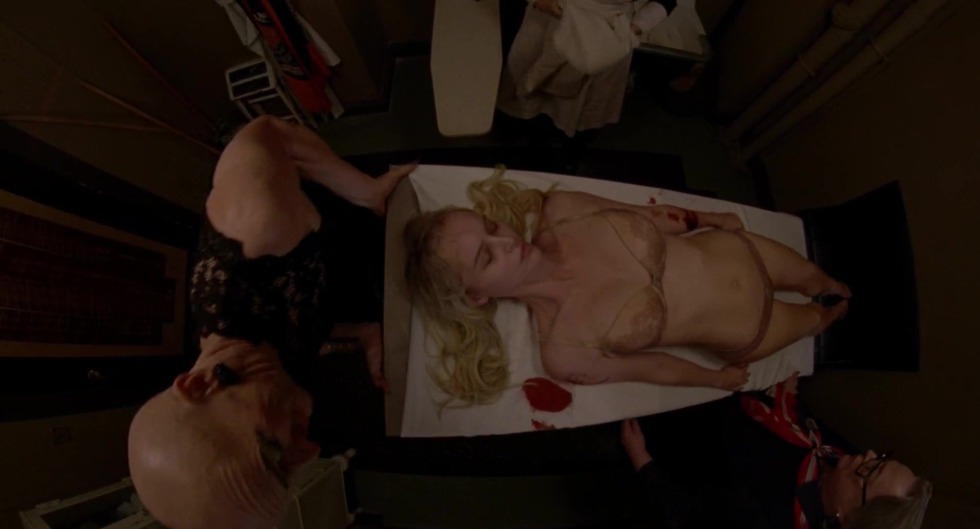 Naked Helena Mattson American Horror History of Pussy