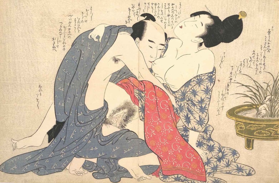 Kitagawa Utamaro erotic engravings