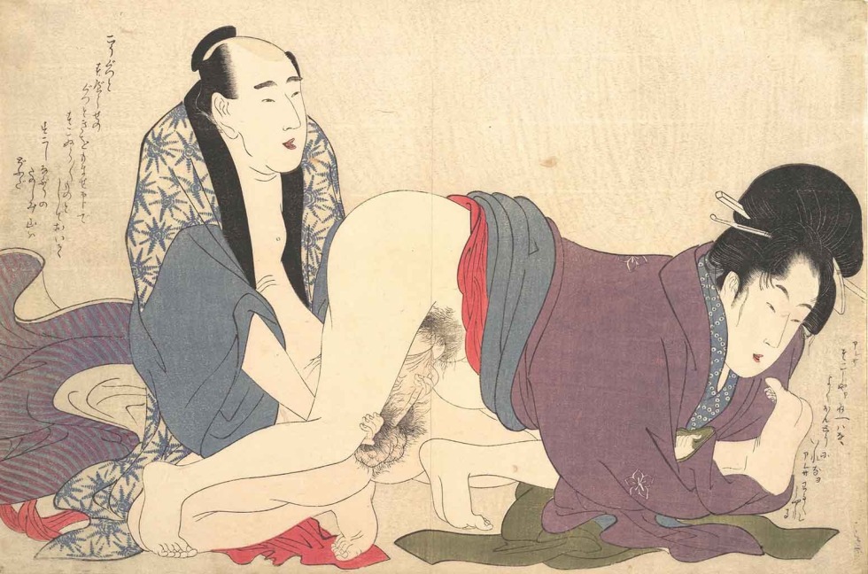 Kitagawa Utamaro erotic engravings