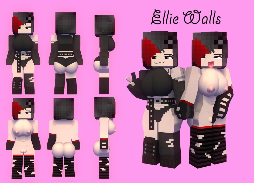 Hentai Minecraft Ellie