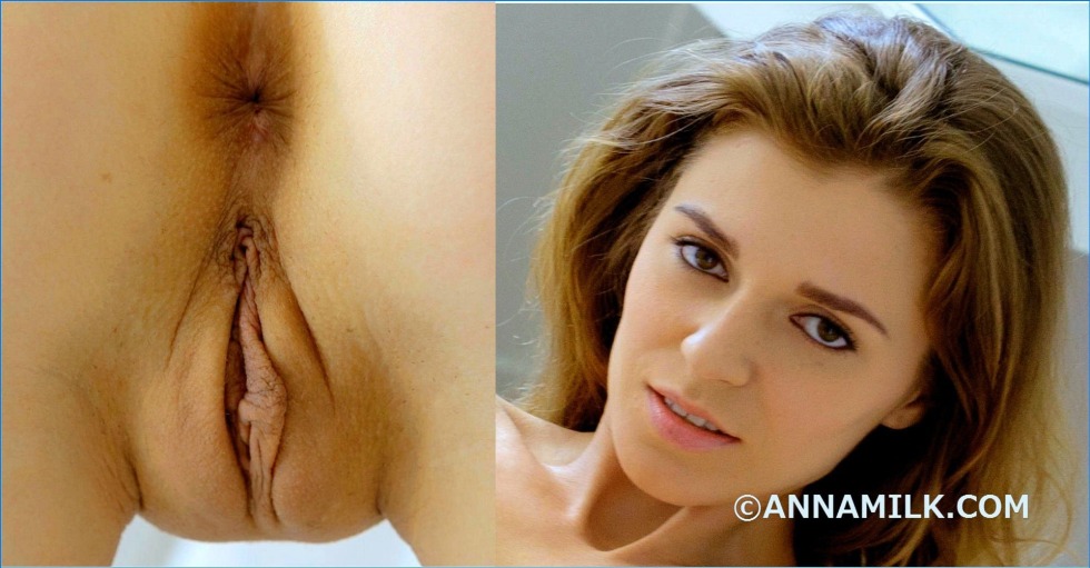 Girl face and crotch