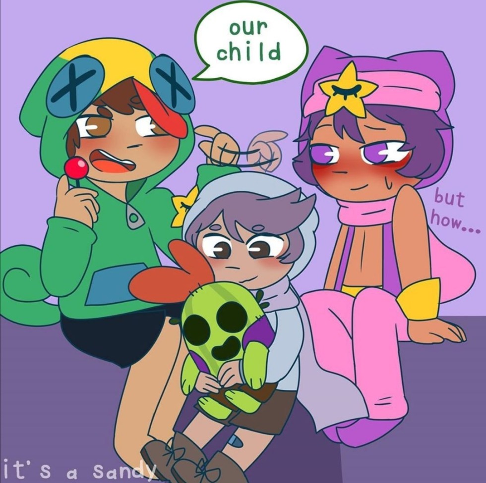 Leon and Sandy Ship Comics