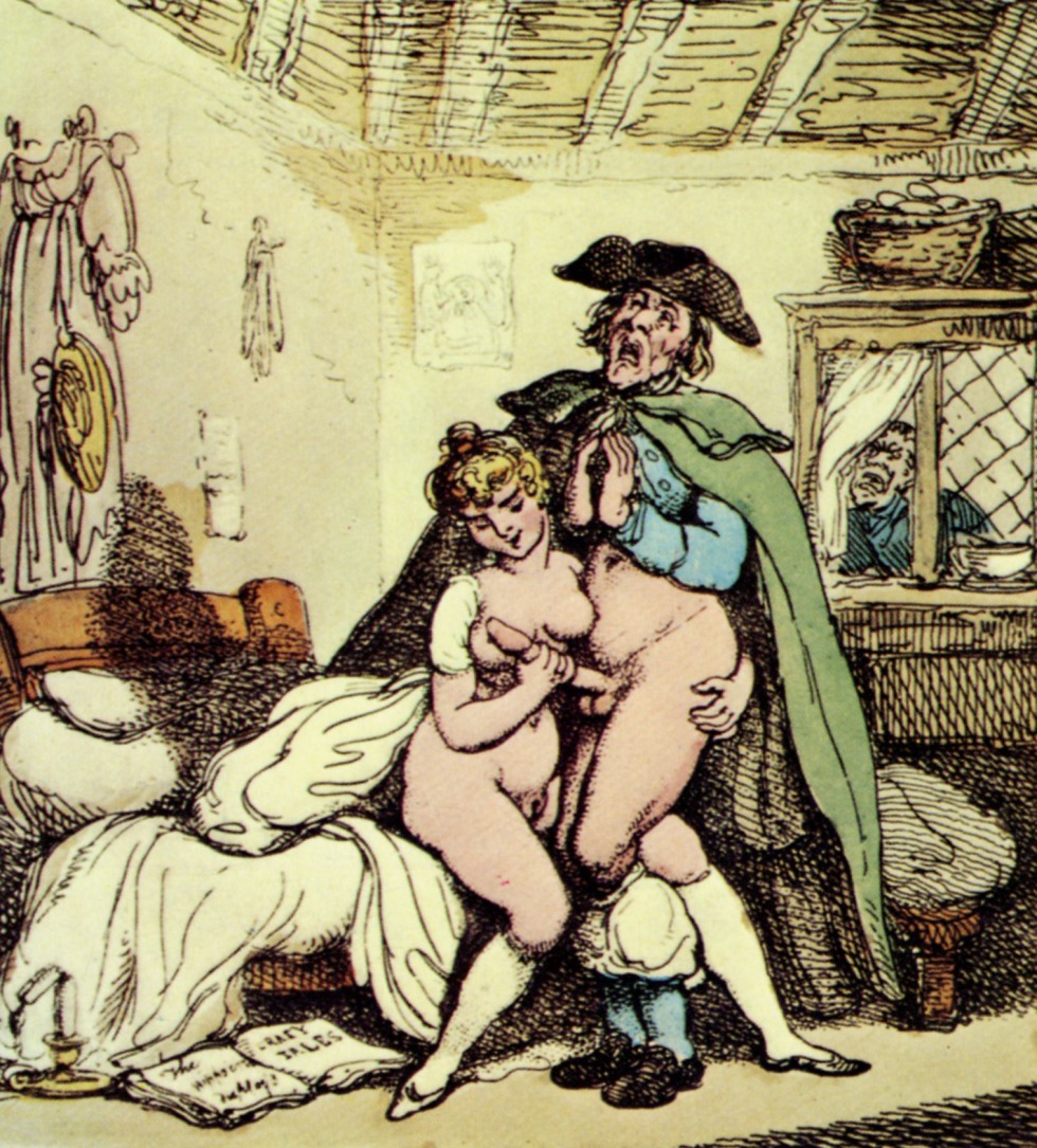 Thomas Rowlandson Erotic engravings