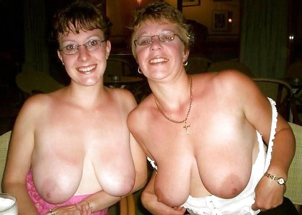 Mother -in -law with big tits