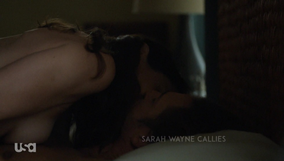 Wayne Callis, Sarah undressed