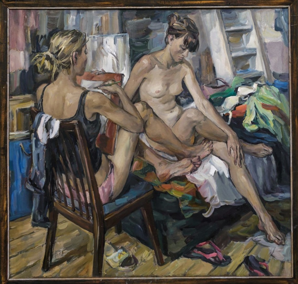 Family nude illustrations