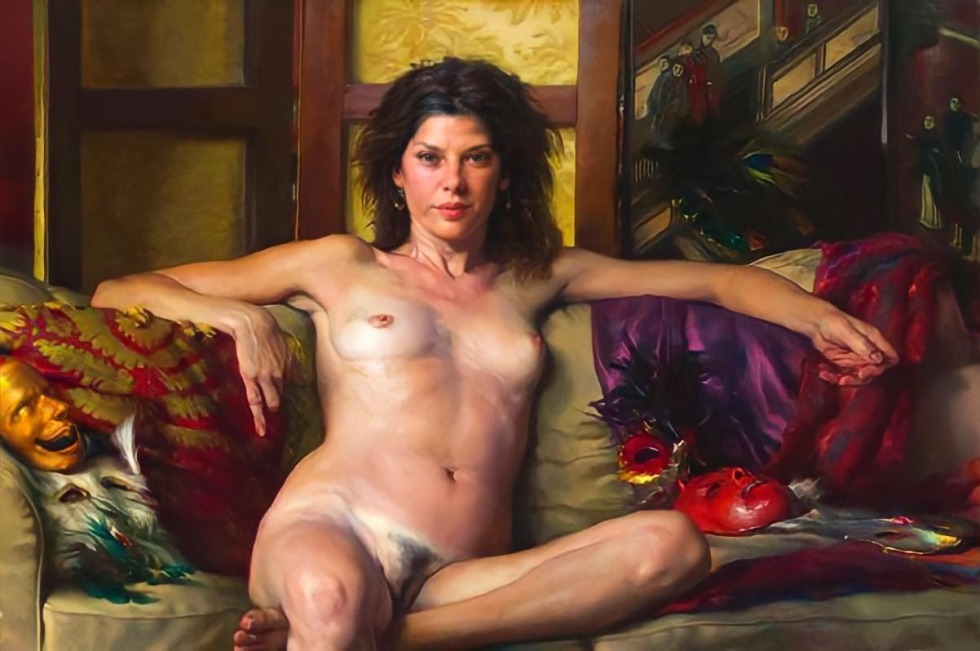 Naked women artists