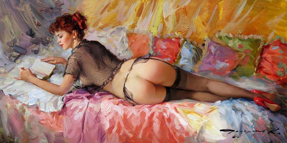 Modern erotic painting Konstantin Razumov