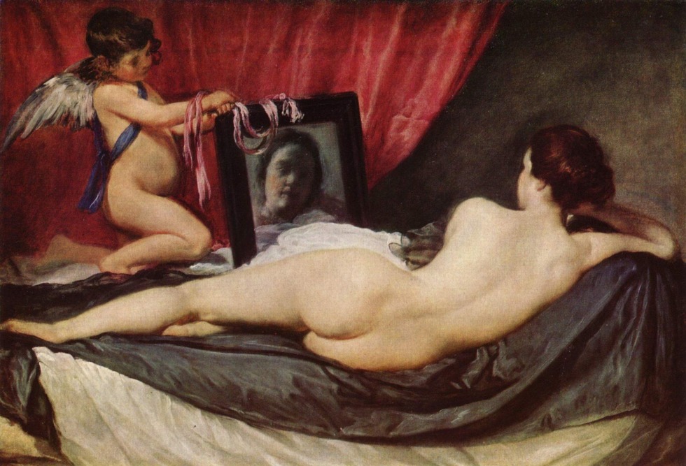 Velazquez Venus in front of the mirror picture