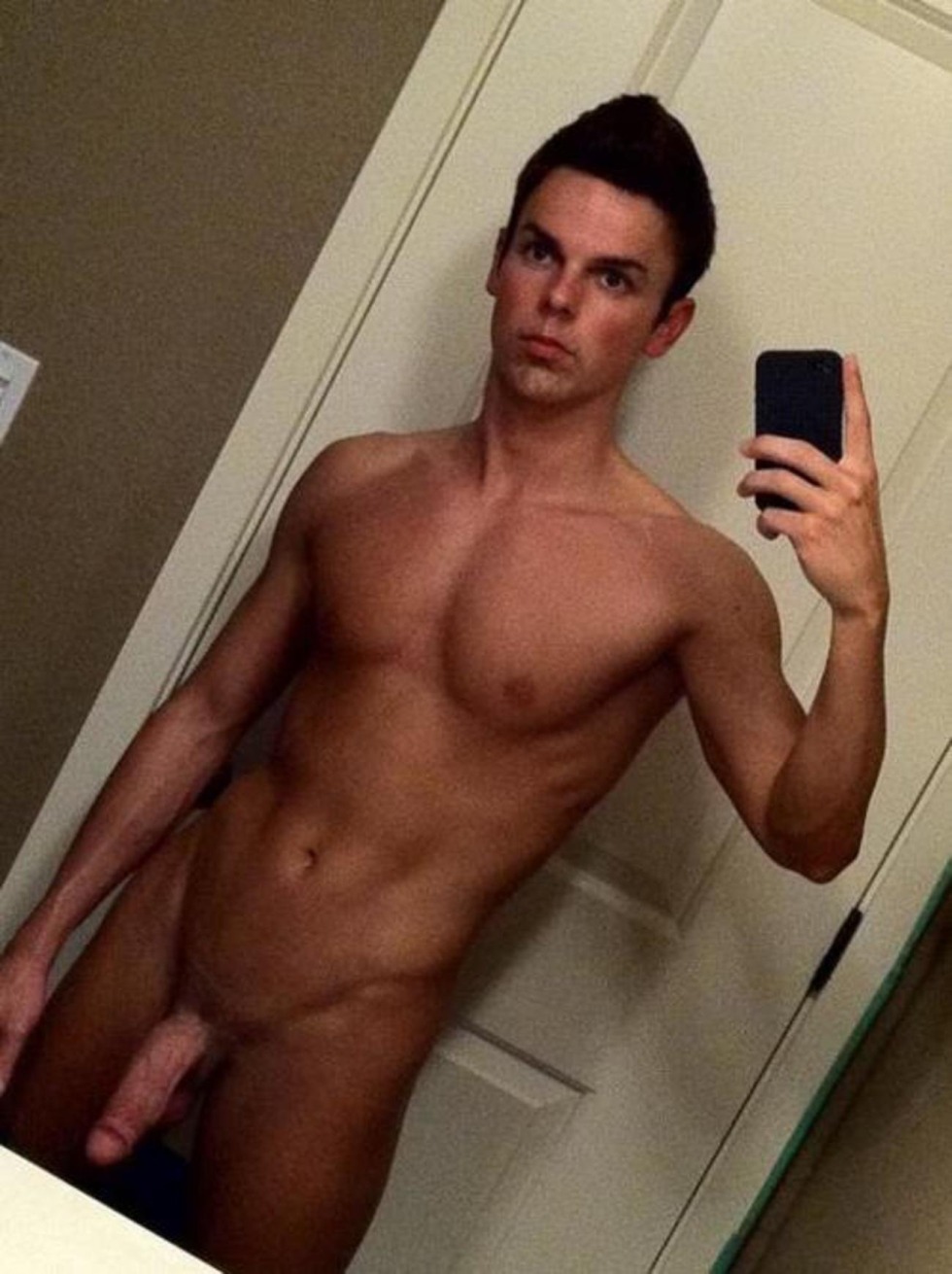 Male erotic selfies
