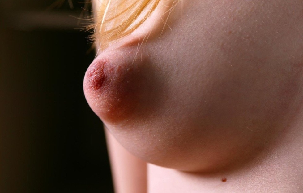Small girl's chest