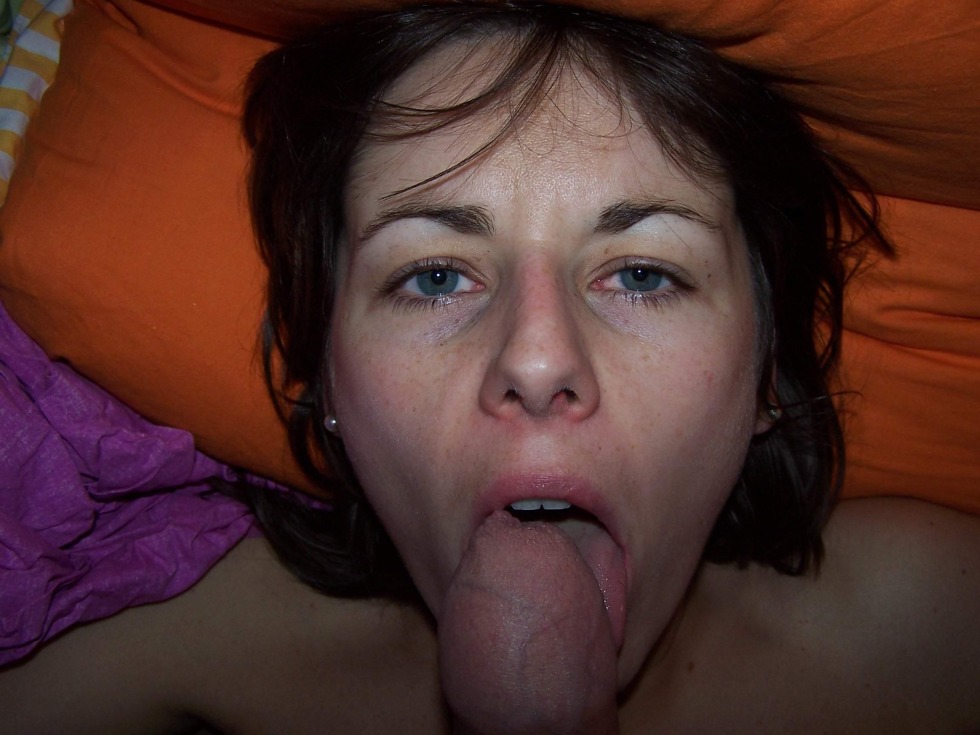 The face of a woman with orgasm