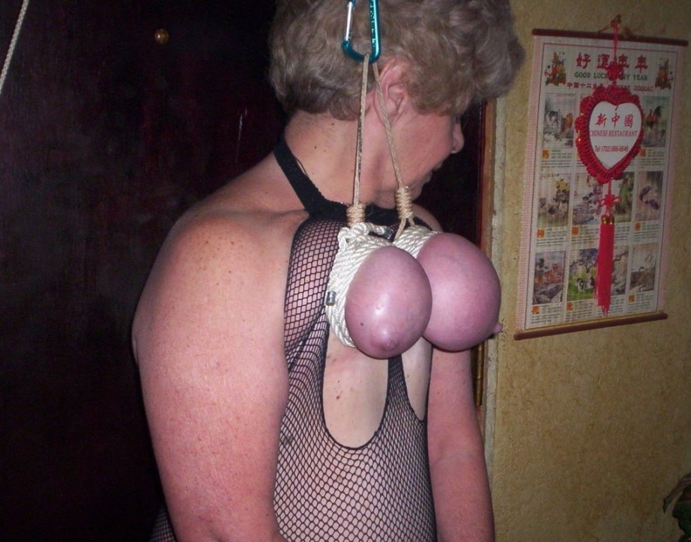 BDSM suspension for the chest