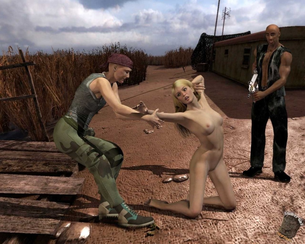 Stalker Mod on Naked women