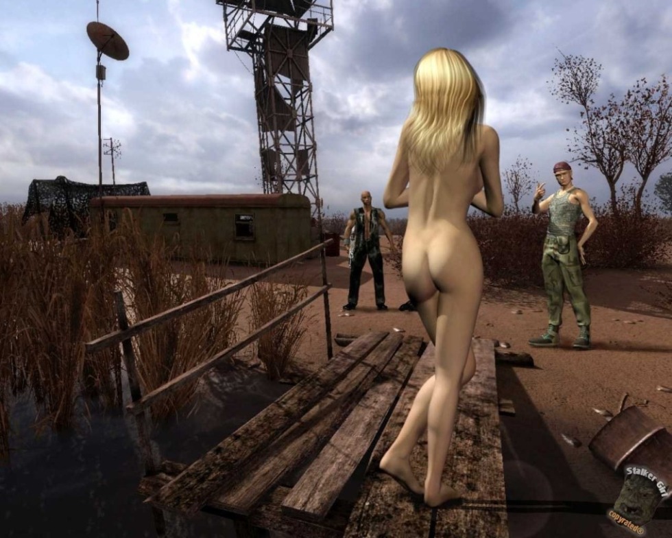 Naked women from a stalker