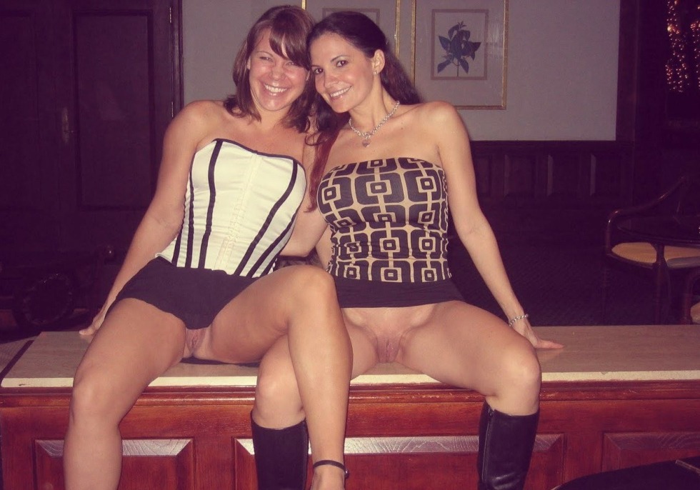 Mature girlfriends without panties