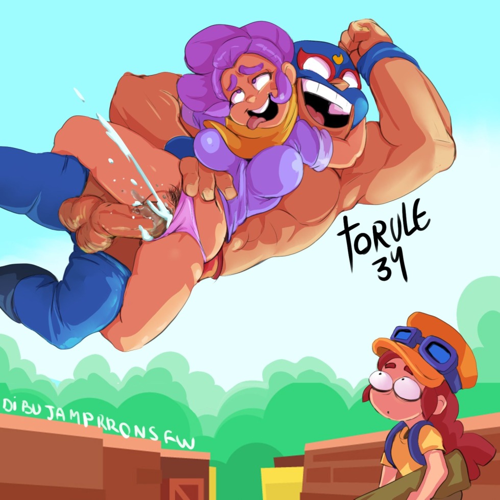 Shelley and El Primo Hentai